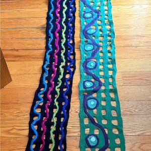 New Colorful handmade felt Scarves